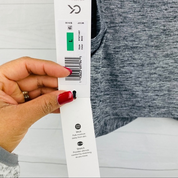 Calvin Klein Performance Crop Top - Picture 4 of 6